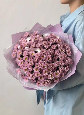 Букет «17 сиреневых сантини» от интернет-магазина цветов в 