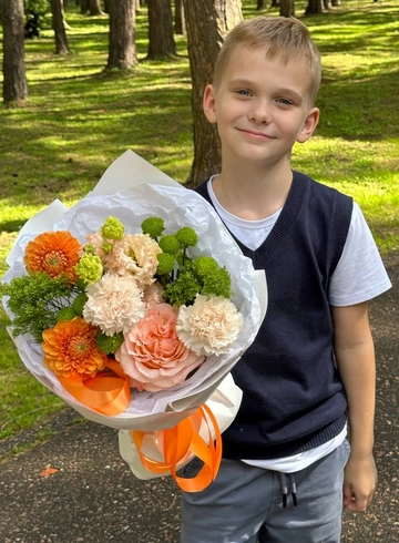 Букет «Школьный №1» от интернет-магазина цветов в 