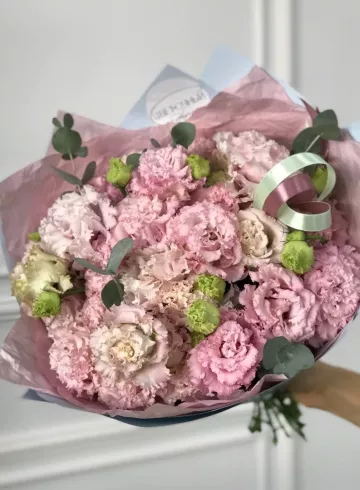 Розовые кружева от интернет-магазина цветов в 