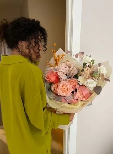 Букет «Романтичное настроение» от интернет-магазина цветов в 