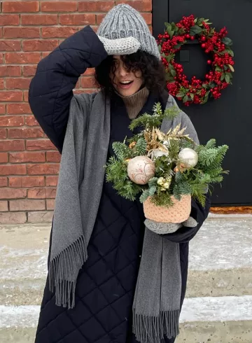 Композиция «Мини»  от интернет-магазина цветов в 