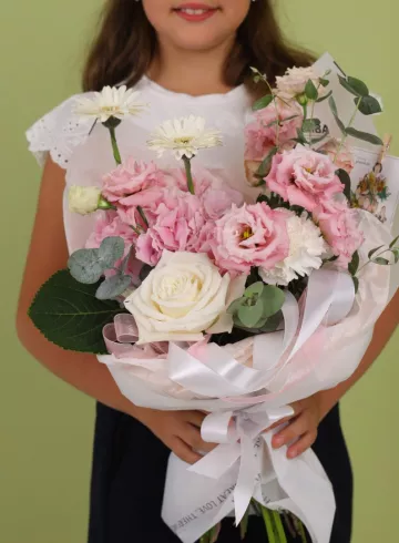 Букет «Кокетка Маруся» от интернет-магазина цветов в 