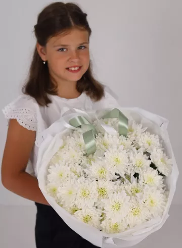 Букет «Белый налив» от интернет-магазина цветов в 