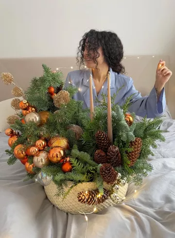 Композиция «Семейный ценности L»  от интернет-магазина цветов в 