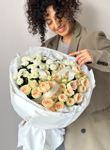 Букет  «Роза Павлова» от интернет-магазина цветов в 