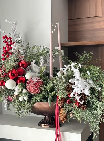 Композиция «Для камина»  от интернет-магазина цветов в 