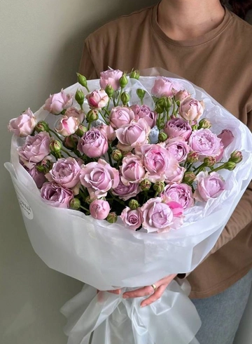 Букет &laquo;Лавандовый раф&raquo; M  от интернет-магазина цветов в 