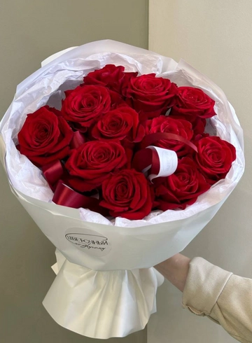 Букет «Самые красные» от интернет-магазина цветов в 