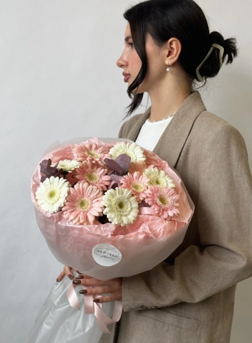 Букет «Нежные гермини» от интернет-магазина цветов в 